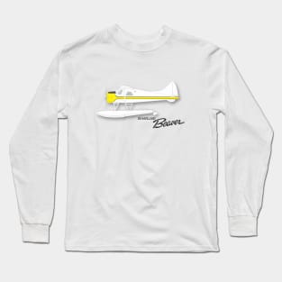 de Havilland Beaver floatplane Long Sleeve T-Shirt